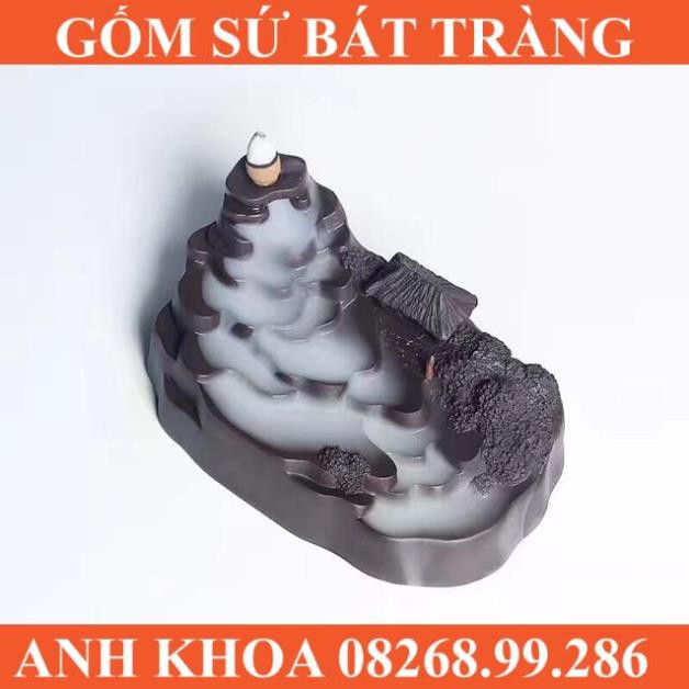 Thác khói ruộng bậc thang - Gốm sứ Bát Tràng Anh Khoa
