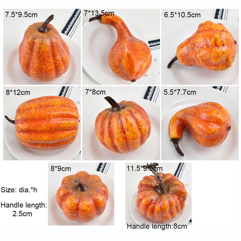 Set 1 / 8 Quả Bí Ngô Trang Trí Halloween