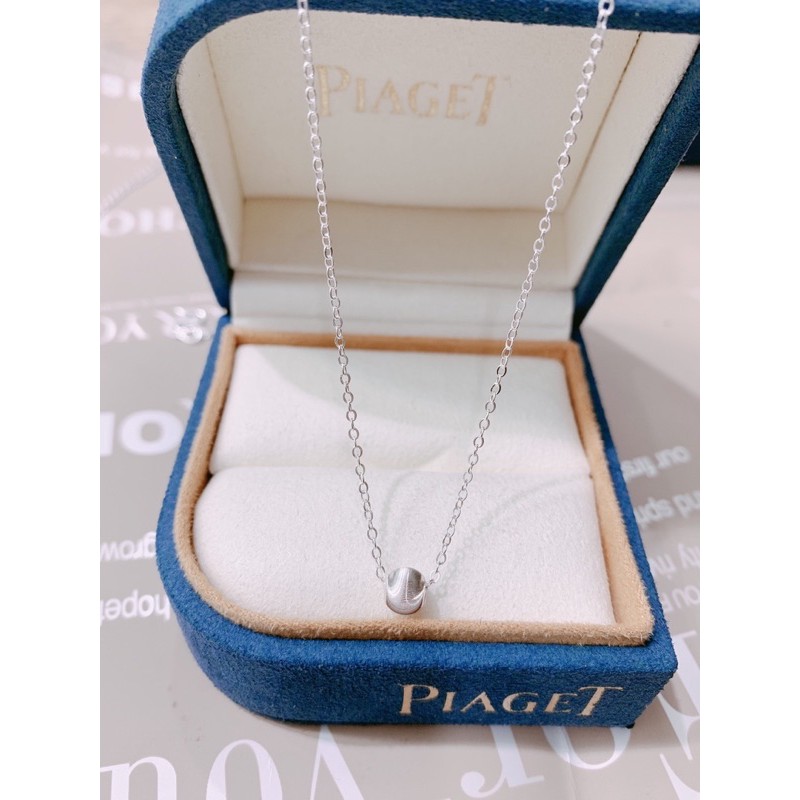 Dây chuyền bạc nữ mặt bi tròn,Dây chuyền bi tròn bạc cao cấp-Minh Tâm jewelry