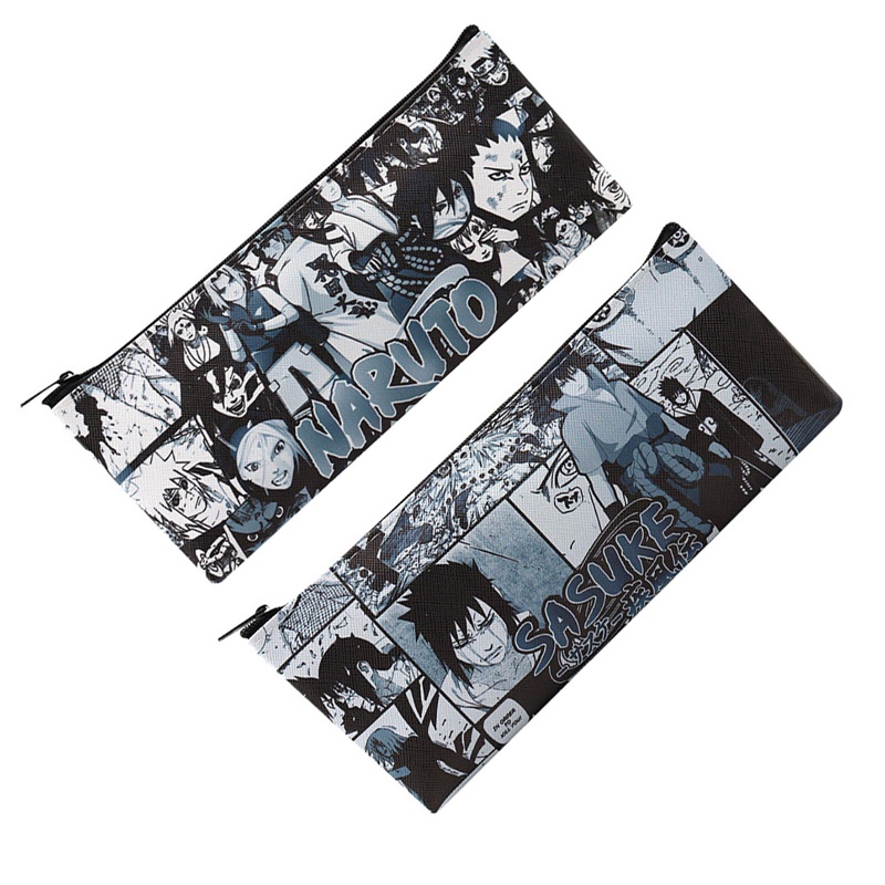 Tmdbyx Túi Đựng Bút / Mỹ Phẩm Có Khóa Kéo Họa Tiết Anime Naruto Sasuke Kakashi Pein Itachi Cho Học Sinh