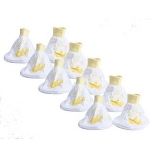 Combo 5 Bao chân bo trắng Nanio