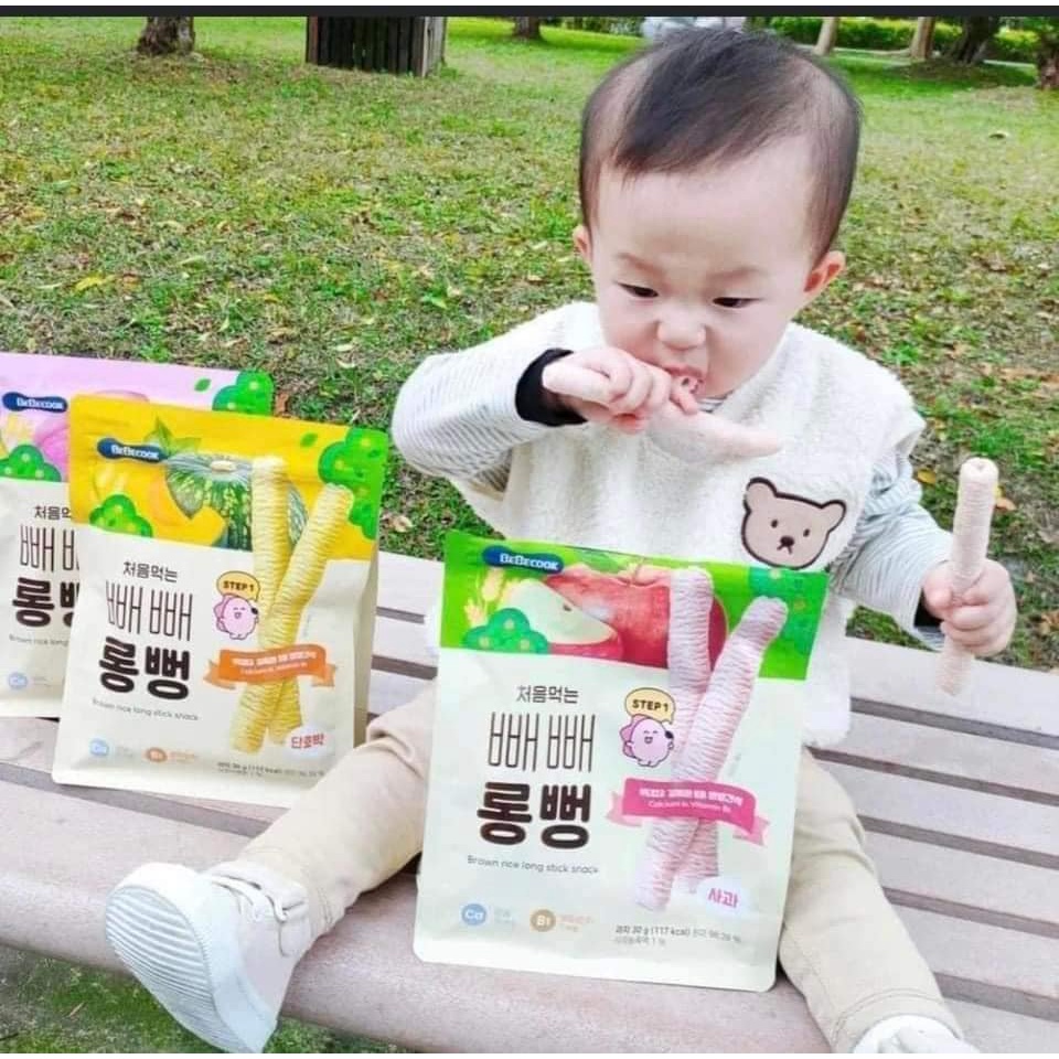 Bánh Gạọ Lứt Bebecook Bánh Gạo Cho Bé Thơm Ngon Nhiều Vị Dễ Tan