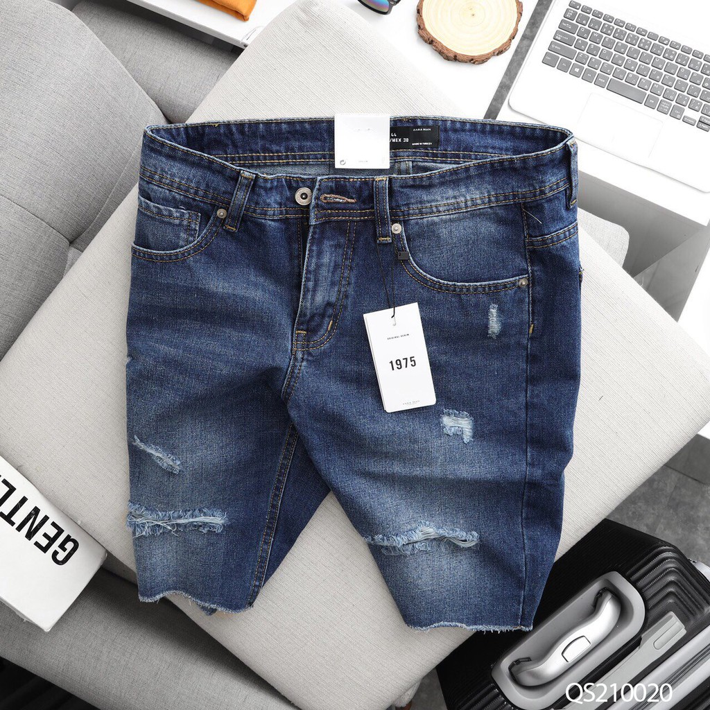 QUẦN SHORT JEAN NAM SKINNY