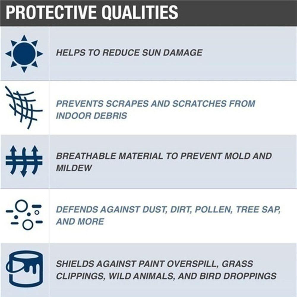 Vỏ Bọc Xe Hơi Chống Tuyết / Thấm Nước / Tia UV Có Thể Gấp Gọn Tiện