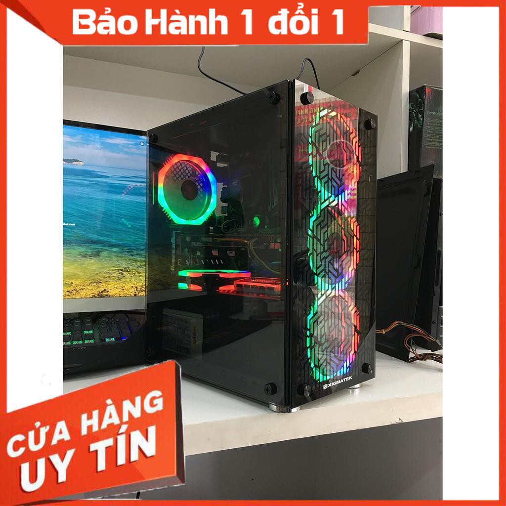 Bộ máy tính Game Led CPU Core i7/ i5/ Xeon Chơi PUBG,MAX LOL, CF, Fifa4, Đế chế mượt - win10 có bảo hành