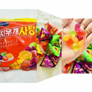 Combo 3 gói kẹo dẻo trái cây Hàn Quốc ADORABLE 360g