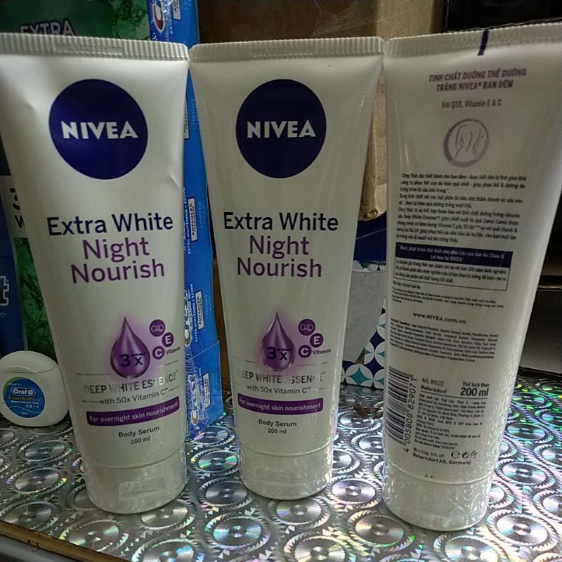 NIVEA Extra White Night Nourish Sữa Dưỡng Thể Dưỡng Trắng Ban Đêm | BigBuy360 - bigbuy360.vn