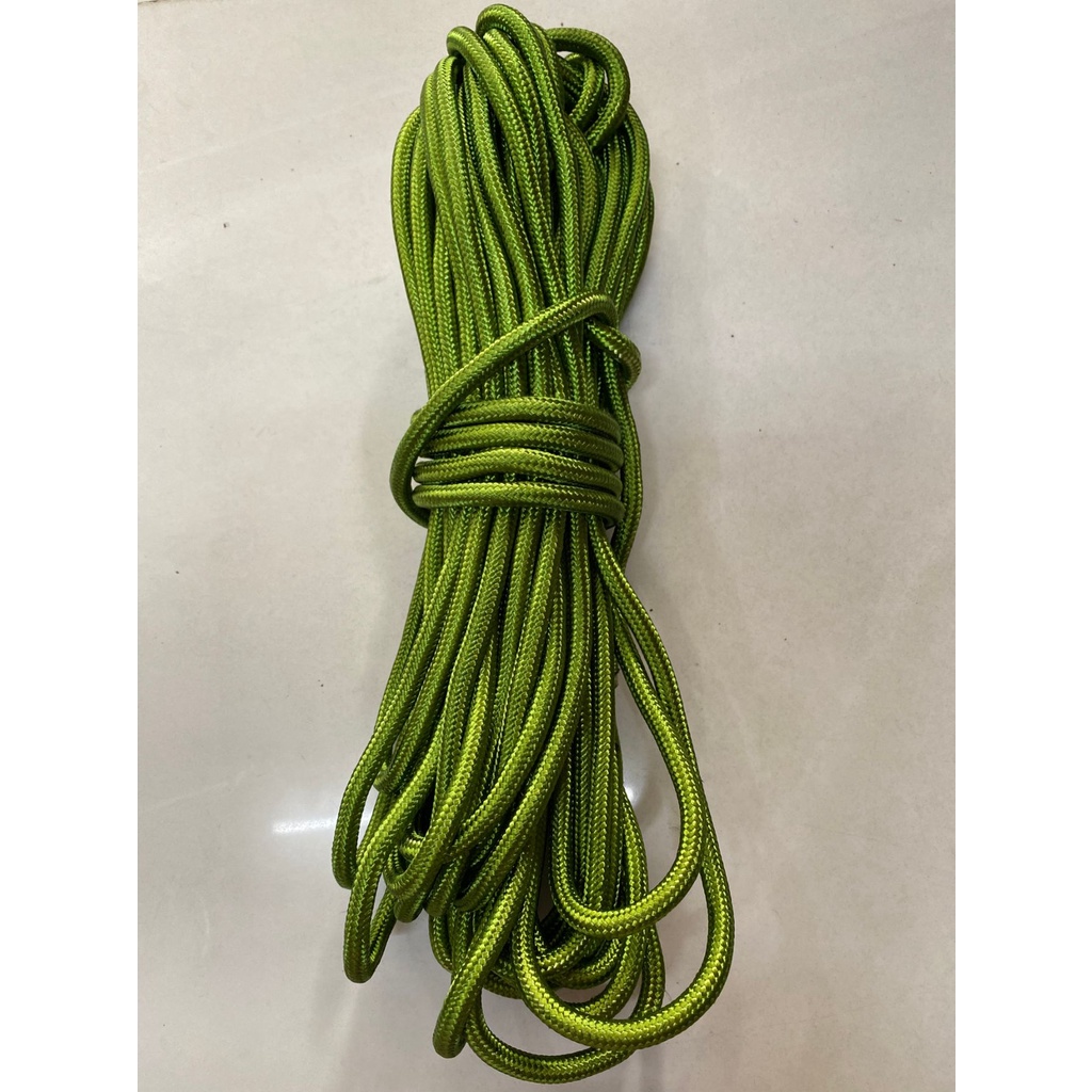 Dây dù tròn loại to 10mm (1 cuộn dài 19-20m), dây dù mắc võng, dây buộc đồ, leo núi, siêu chắc chắn, bền
