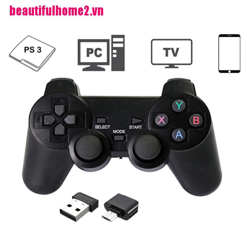 Tay CầM ĐiềU KhiểN Chơi Game Không Dây 2.4GHz 2.4GHz Cho PS3 / PC / TV