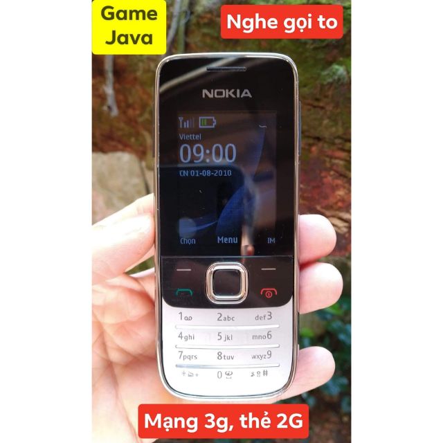 Điện thoại nokia 2730 mạng 3G (pin+sạc+thẻ nhớ) chính hãng