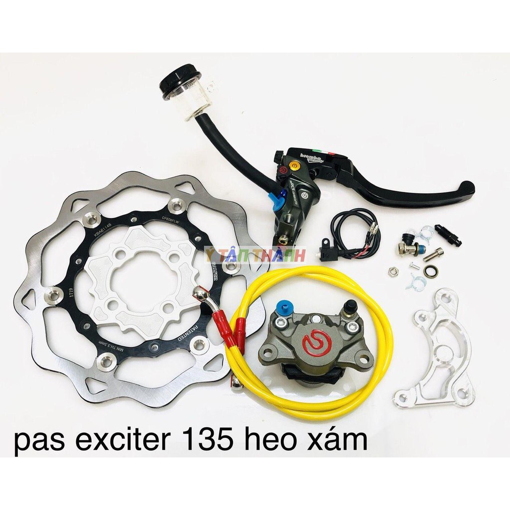 Bộ đĩa KTM heo Rembo xám tay RCS Pas Exciter 135 MS3016