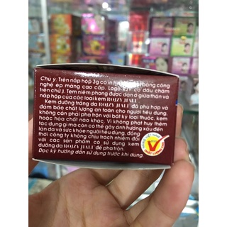 lẻ 1 hủ kem nâu dưỡng trắng da mặt hủ 3gram (hàng loại 2)