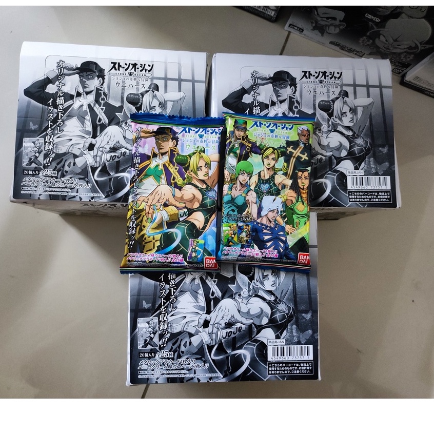 1 Gói thẻ nhân phẩm - JOJO’s Bizzare Adventure - Bandai