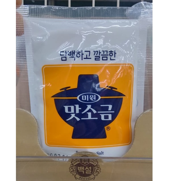 MUỐI NGỌT GIA VỊ HÀN QUỐC 100G - 맛소금