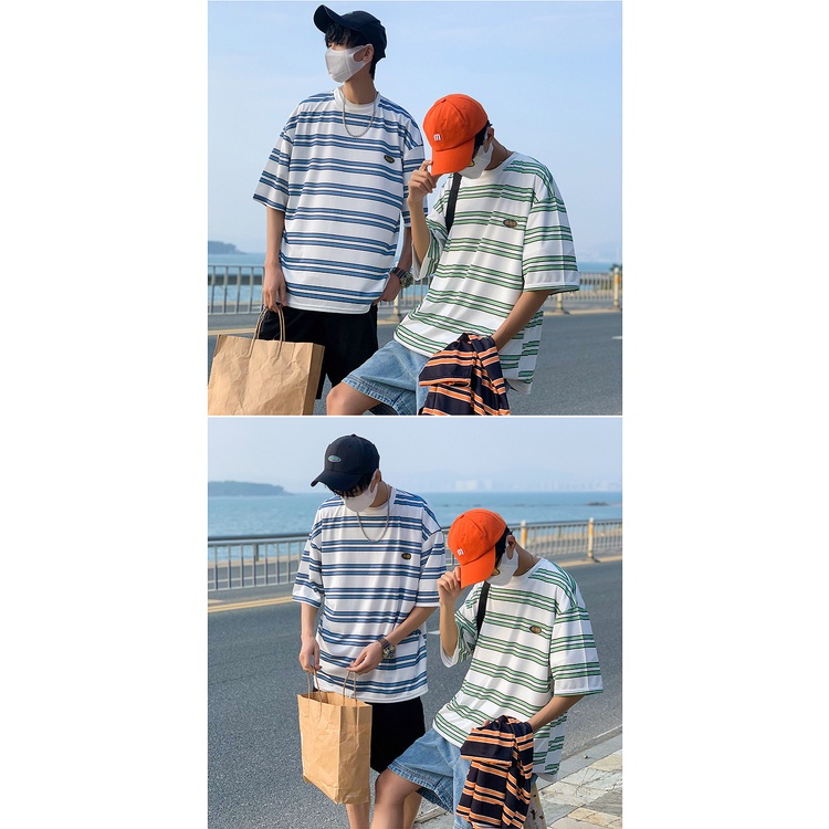 Áo thun AOKANG tay ngắn phong cách dạo phố đi biển thời trang dành cho nam