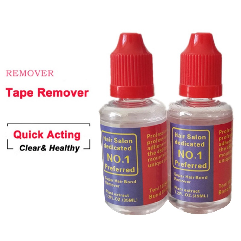 Professional Traceless Transparent Hair Extension Adhesive Remover Wig Bond Glue V08