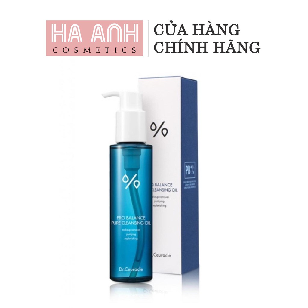 DẦU TẨY TRANG LÀM SẠCH SÂU DR.CEURACLE PRO BALACNCE PURE CLEANSING OIL.