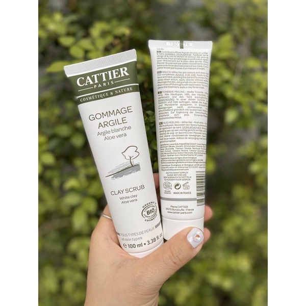TẨY DA CHẾT ĐẤT SÉT CATTIER