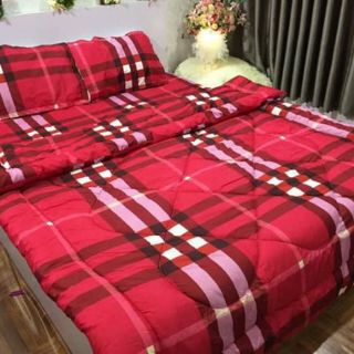 Set chăn phao ga gối poly cotton