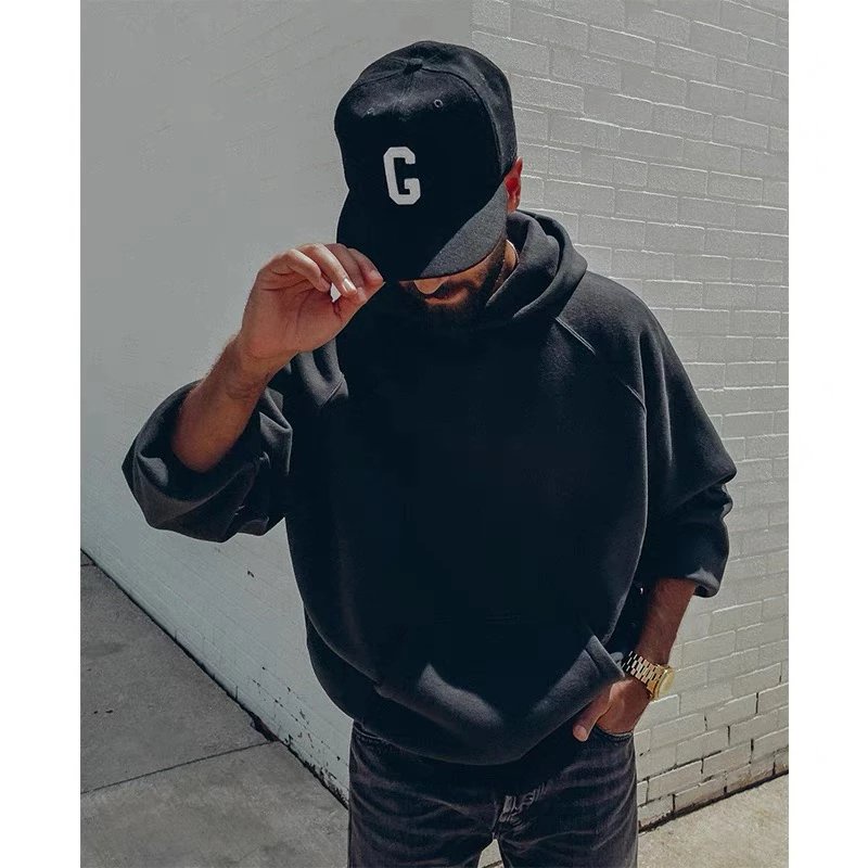 1DDD FOG Fear of God 7TH Flocking Letter logo Design cap Baseball2021