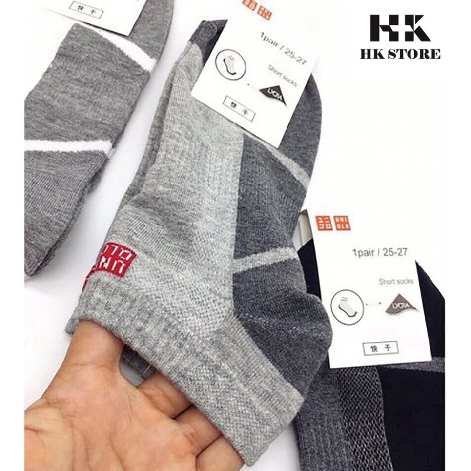 HOT tất nam cotton sịn khử mùi dày dặn chống bị doãng hỏng nhanh.