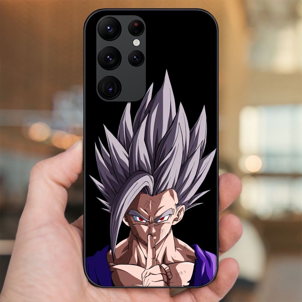 Ốp lưng Samsung S20 Ultra viền đen in hình Gohan Dragon Ball