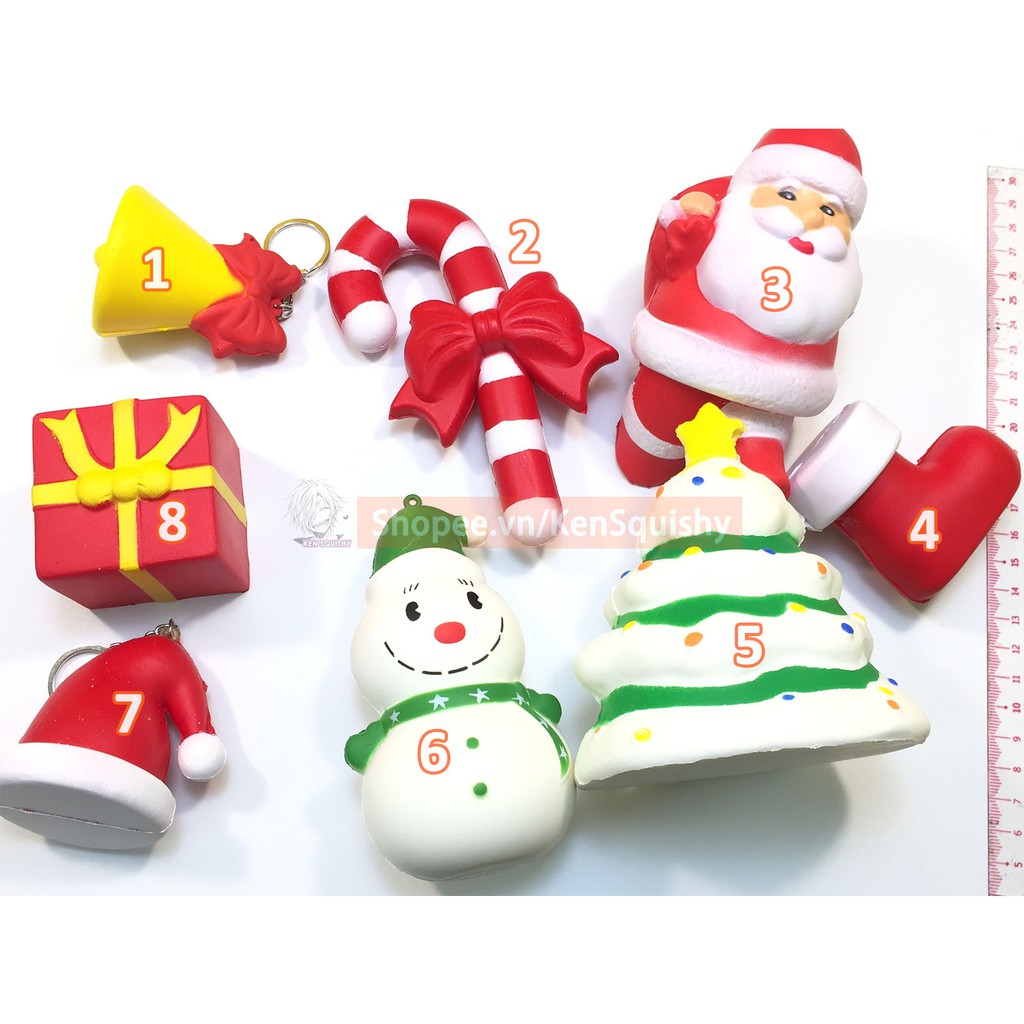 Squishy Giáng Sinh Noel Các Loại