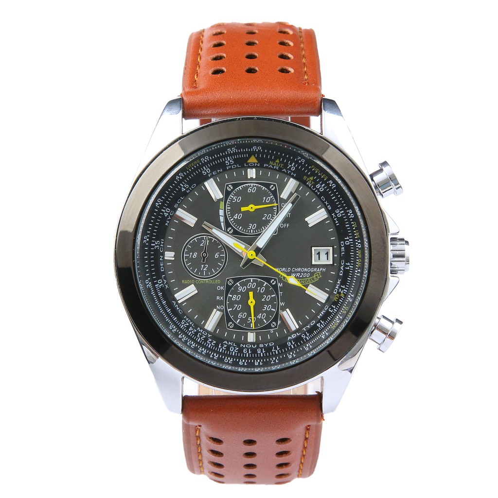 Đồng hồ nam dây da Pagini CT3049 phong cách sang trọng mặt kính chống xước cao cấp - Bảo hành hãng 1 đổi 1 | BigBuy360 - bigbuy360.vn