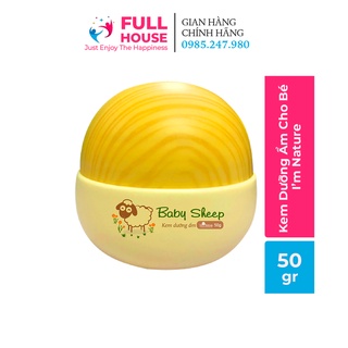 Kem Dưỡng Ẩm Cho Bé Baby Sheep I’m Nature 50gr