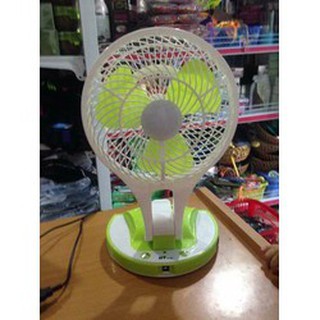 Quạt Tích Điện MiNi Đèn Led