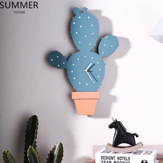Đồng hồ xương rồng độc đáo treo tường