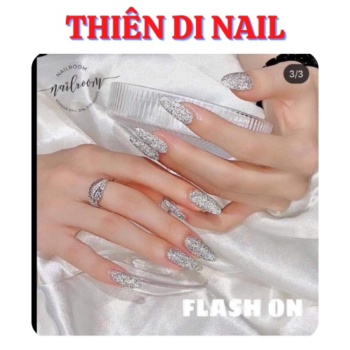 Sơn gel flash-on, phát sáng khi chiếu đèn flash Thiên Di Nail