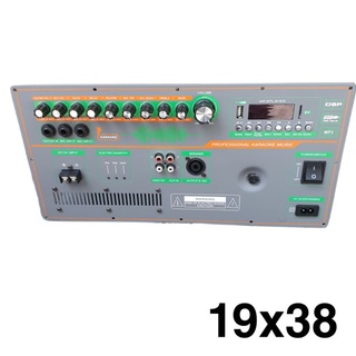 Mạch loa kéo 300w reverb 4 sò có quạt 19x38