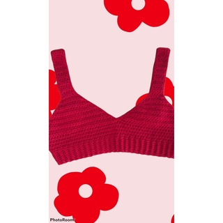 Bralette len móc handmade hot trend