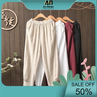 Quần đũi bo ống nữ nhiều mà