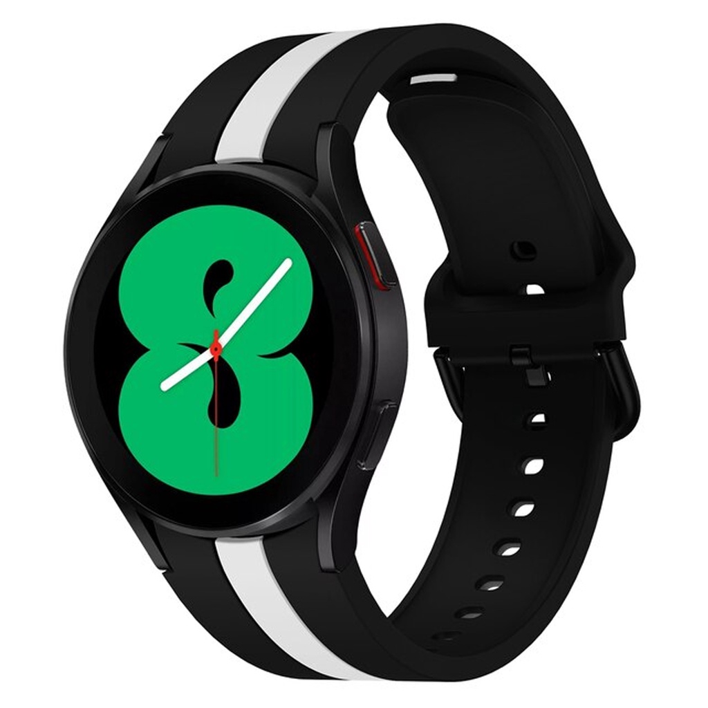 Dây đeo Silicon Thom Brown cao cấp thời trang Samsung Galaxy Watch 6,Galaxy Watch 5, Watch 4