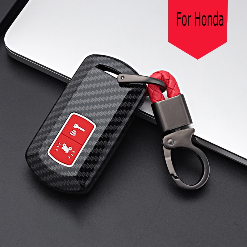 Ốp Chìa Khóa Điều Khiển Từ Xa Bằng Silicon Sợi Carbon Cao Cấp Cho Honda VARIO PCX 150 Click GC 150 V2 Honda Click 150 Ver.2