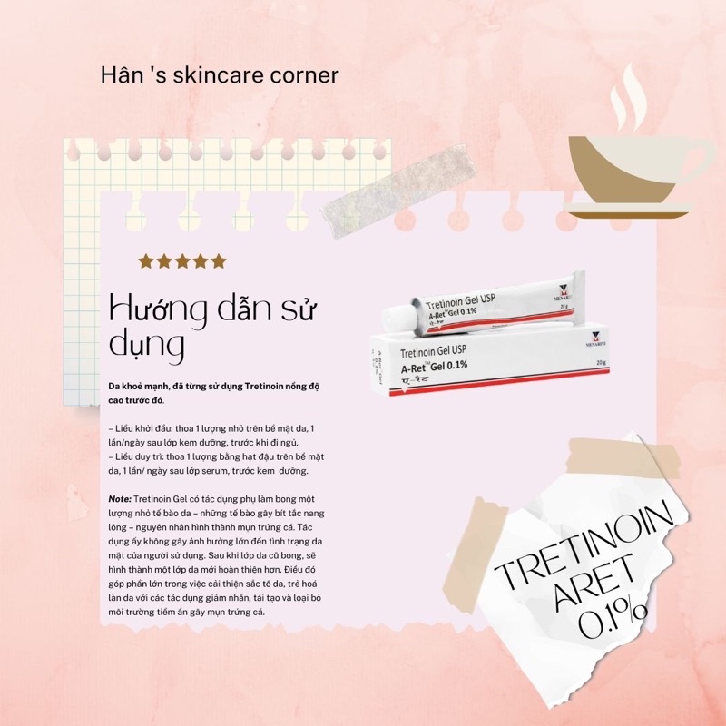  GEL HỖ TRỢ GIẢM MỤN TRETINOIN ARET | BigBuy360 - bigbuy360.vn
