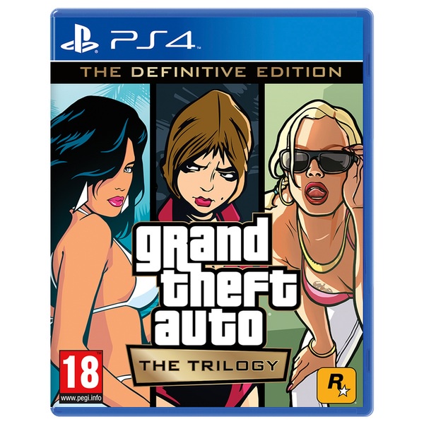 Đĩa Game Ps4 Grand Theft Auto: The Trilogy The Definitive Edition