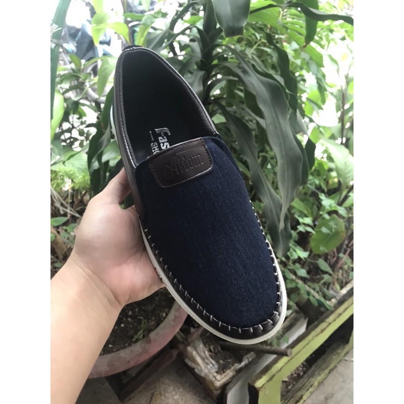 %- Giày vải bò nam slipon | BigBuy360 - bigbuy360.vn