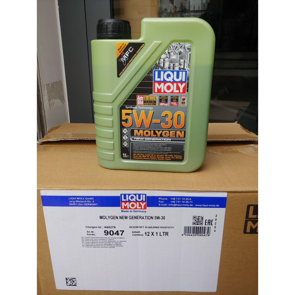 Combo Nhớt LIQUI MOLYGEN 5w30 - Lap LIQUI MOLY 80w90(150ml)