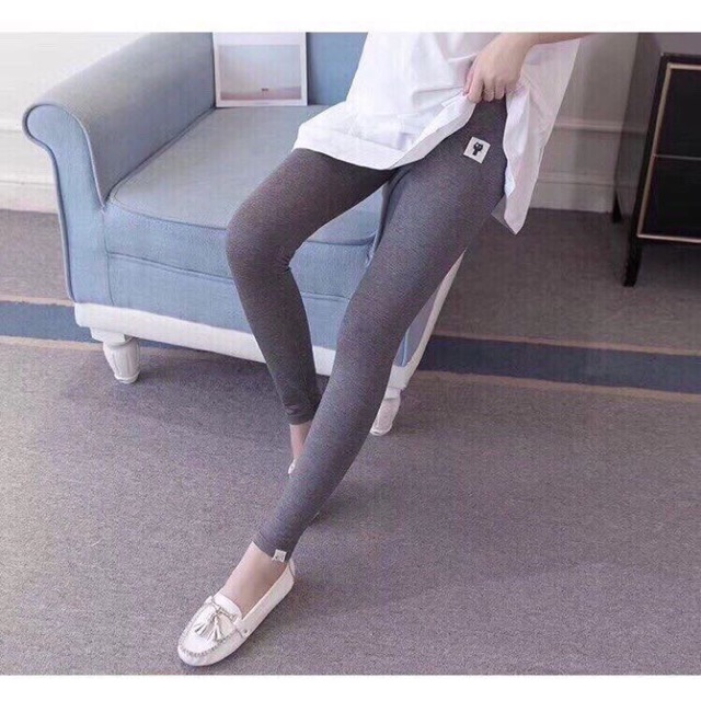 Quần legging mèo lót nỉ mỏng