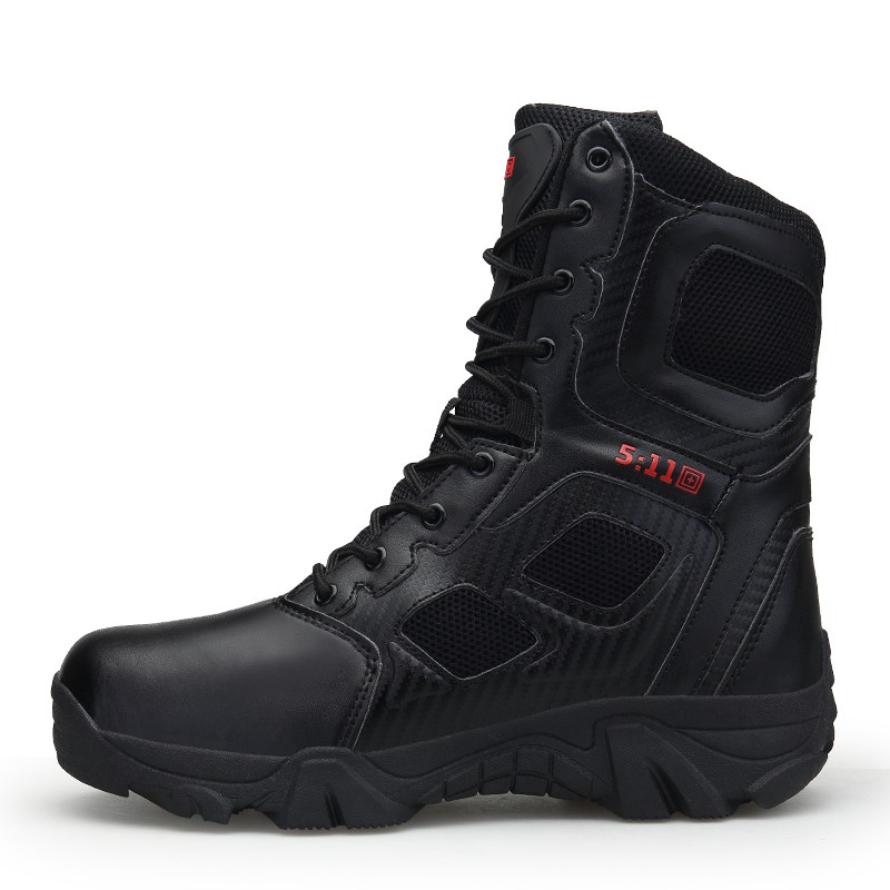 Winter 2 Colour Sport Army Men's Tactical Boots Outdoor Hiking High Top Combat Swat Boot