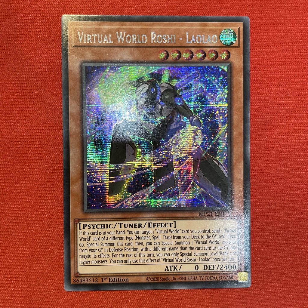 [EN-JP][Thẻ Bài Yugioh Chính Hãng] Virtual World Roshi - Laolao