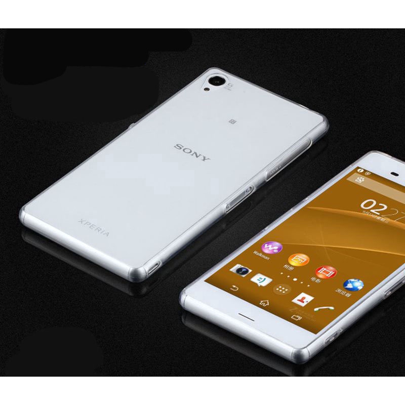 ỐP silicon trong suốt mềm mỏng cho Sony Xperia Z1 Z2 Z3 Z5 X XA XA1 XA2 Ultra XZ XZ1 XZS XZ2 XZ3 L1 L2