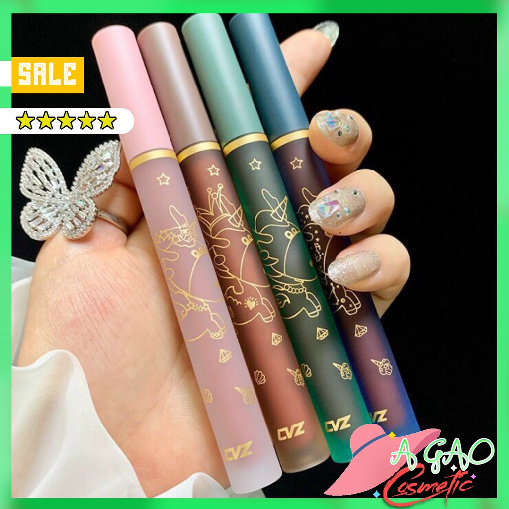 Set Son Kem Kỳ Lân, Son Unicorn Lip CVZ Set 4 Cây dễ thương hàng nội địa Trung Chính Hãng 😍😍 SỈ SL 😍😍😍😍