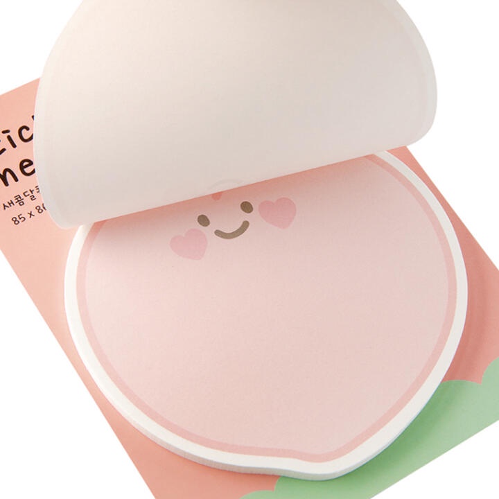 Giấy Dán Ghi Chú ARTBOX Hàn Quốc Hình Quả Đào Xinh Xắn