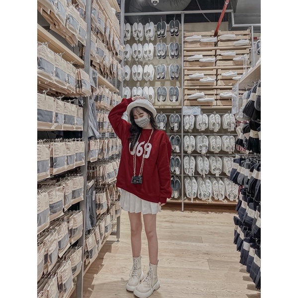 Áo nỉ đỏ 1969 | BigBuy360 - bigbuy360.vn