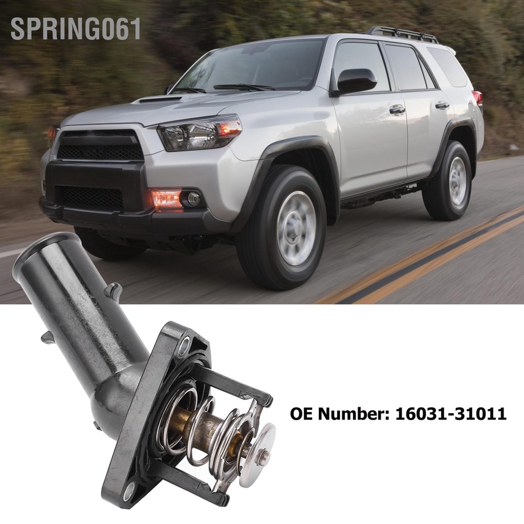Spring061 Cảm biến nhiệt độ 16031‑31011 Bộ điều làm mát động cơ Vỏ cho 4RUNNER FJ CRUISER TACOMA