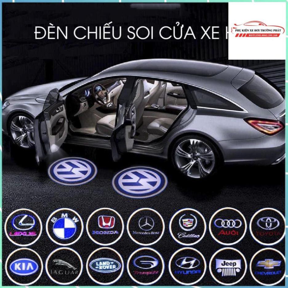 Đèn chiếu logo, máy chiếu thương hiệu CLB bóng đá cửa xe ô tô, xe hơi cho các hãng xe, đồ chơi ô tô (bộ 2 đèn)